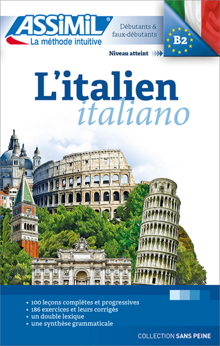 Couverture de L'Italien - Italiano : Apprentissage de la langue : Italien